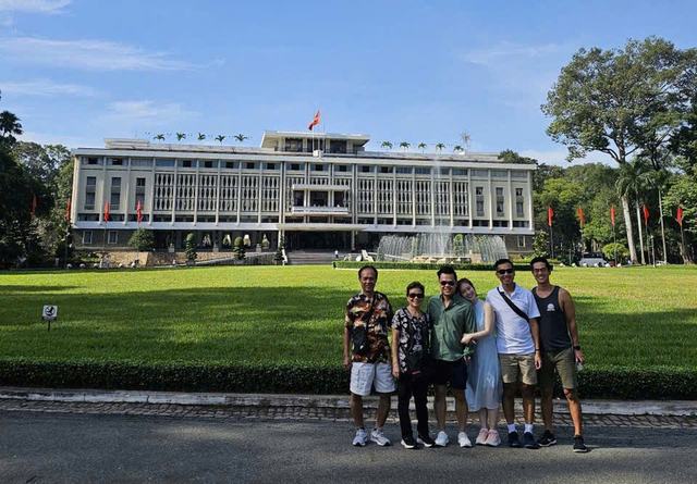 Arriving into Ho Chi Minh City