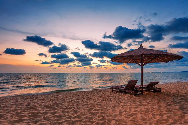 A free day on the beach at Da Nang